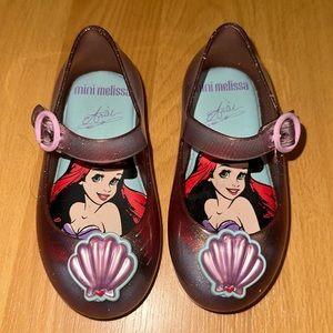 Mini Melissa Disney Little Mermaid Shoes